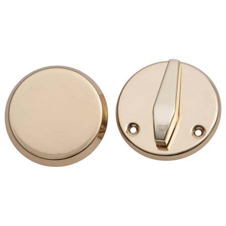 Schlage Grade 2, Door Bolt w/ Interior Rose, Keyless, US3, Rectangle Stk B581 605